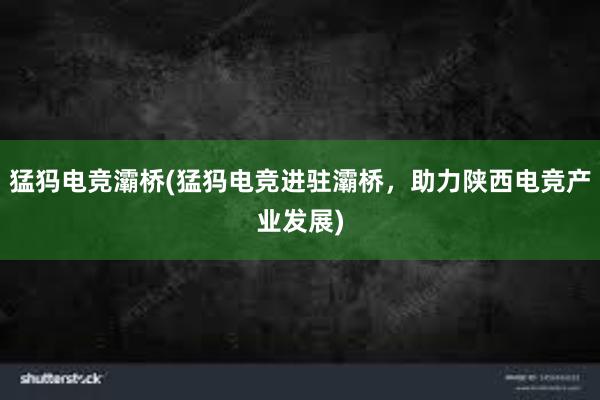 猛犸电竞灞桥(猛犸电竞进驻灞桥，助力陕西电竞产业发展)